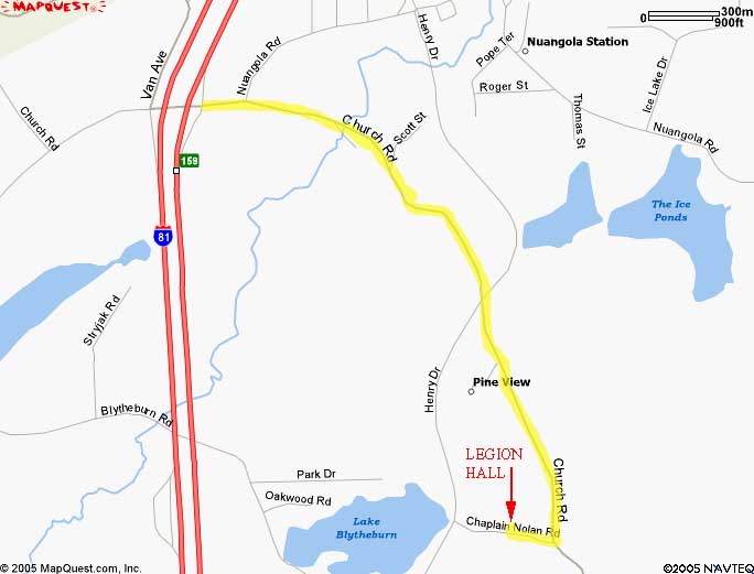 Map to Christmas Party
